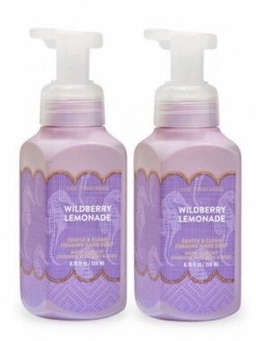 New WILDBERRY LEMONADE 2-Pc BBW 2026 Foam Hand Soap Set Bundle